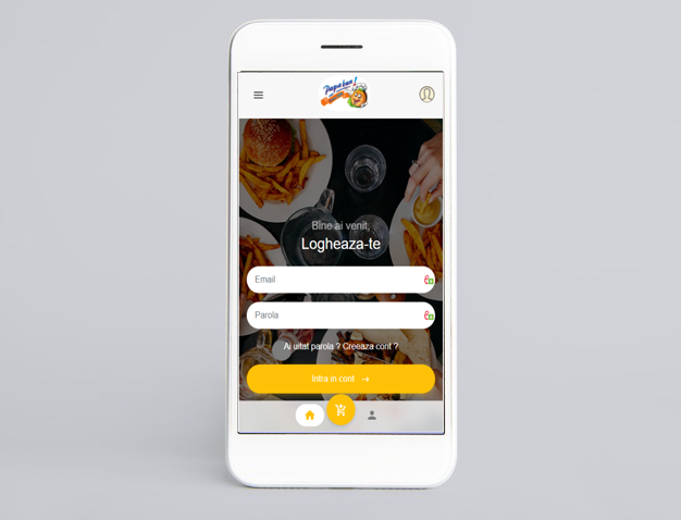 Aplicatie mobila Android & IOS Food Order
